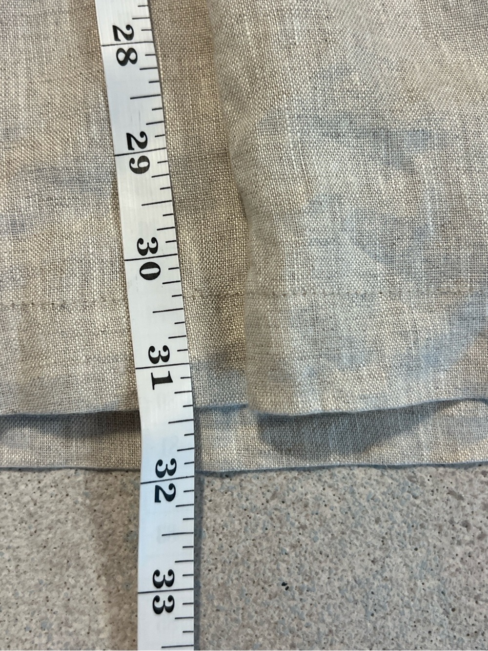 NWT DISSH Oatmeal Linen Pleated Wide Leg Trouser Resort Coastal Pants Size XS - Picture 12 of 13